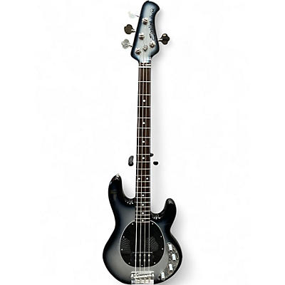 Used Sterling by Music Man Ray34 Silverburst Electric Bass Guitar