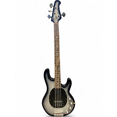 Used Sterling by Music Man Ray34 Silverburst Electric Bass Guitar