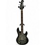 Used Sterling by Music Man Ray34 Trans Black Electric Bass Guitar Trans Black