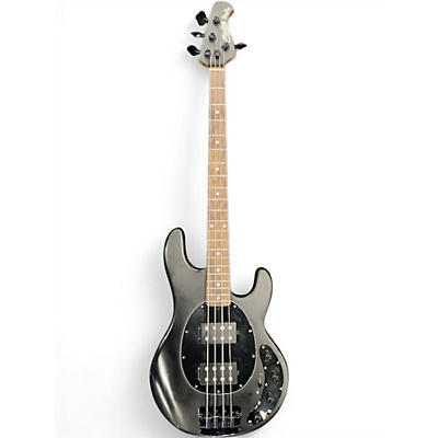 Used Sterling by Music Man Ray34 stealth black Electric Bass Guitar