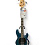 Used Sterling by Music Man Ray34 trans tunq Electric Bass Guitar trans tunq