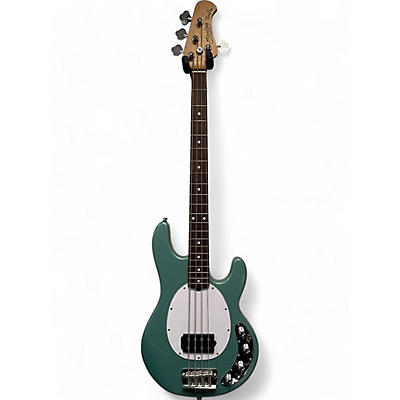 Sterling by Music Man Used Sterling by Music Man Ray34 with Roasted Maple Neck Dorado Green Electric Bass Guitar