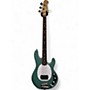 Used Sterling by Music Man Used Sterling by Music Man Ray34 with Roasted Maple Neck Dorado Green Electric Bass Guitar Dorado Green