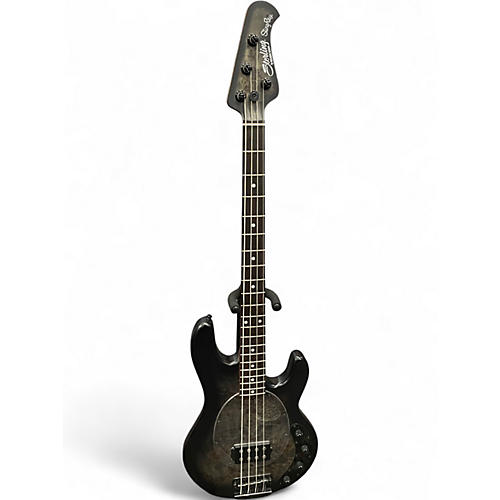 Used Sterling by Music Man Ray34PB TRANSPARENT BLACK Electric Bass Guitar TRANSPARENT BLACK