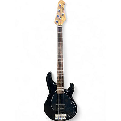 Used Sterling by Music Man Ray35 5 String Black Electric Bass Guitar