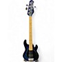 Used Sterling by Music Man Used Sterling by Music Man Ray35 5 String Blue Electric Bass Guitar Blue