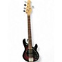 Used Sterling by Music Man Ray35 5 String Crimson Red Trans Electric Bass Guitar Crimson Red Trans