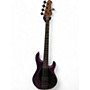 Used Sterling by Music Man Used Sterling by Music Man Ray35 5 String Purple Sparkle  Electric Bass Guitar Purple Sparkle