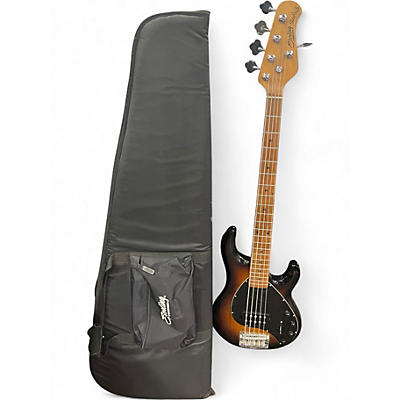 Used Sterling by Music Man Ray35 5 String Vintage Sunburst Electric Bass Guitar