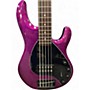 Used Sterling by Music Man Ray35 Purple Electric Bass Guitar Purple