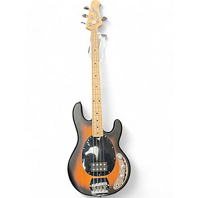 Used Sterling by Music Man Ray4 2 Tone Sunburst Electric Bass Guitar