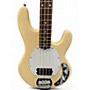 Used Sterling by Music Man Ray4 Antique White Electric Bass Guitar Antique White