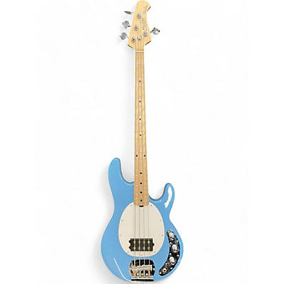 Used Sterling by Music Man Ray4 BLUE Electric Bass Guitar