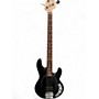 Used Sterling by Music Man Ray4 Black Electric Bass Guitar Black