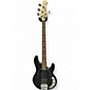Used Sterling by Music Man Ray4 Black Electric Bass Guitar Black