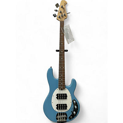 Sterling by Music Man Used Sterling by Music Man Ray4 Blue Electric Bass Guitar