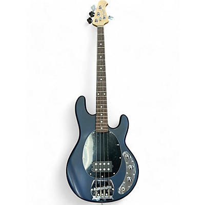 Used Sterling by Music Man Ray4 Blue Electric Bass Guitar