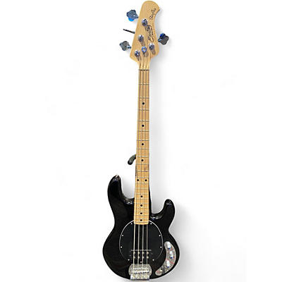 Used Sterling by Music Man Ray4 Gloss Black Electric Bass Guitar