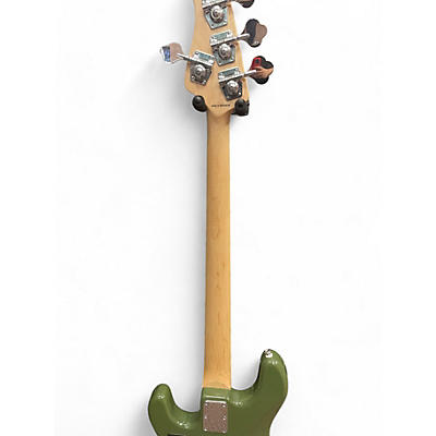 Sterling by Music Man Used Sterling by Music Man Ray4 Green Electric Bass Guitar