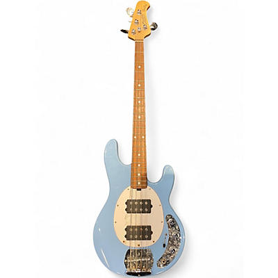 Used Sterling by Music Man Ray4 HH CHOPPER BLUE Electric Bass Guitar