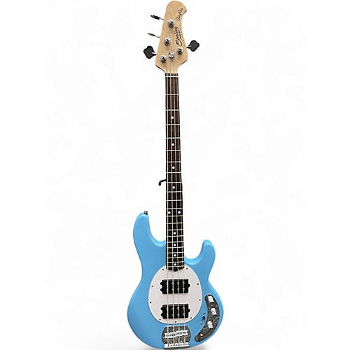 Used Sterling by Music Man Ray4 HH Chopper Blue Electric Bass Guitar Chopper Blue