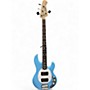 Used Sterling by Music Man Ray4 HH Chopper Blue Electric Bass Guitar Chopper Blue