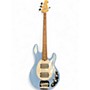 Used Sterling by Music Man Ray4 HH Daphne Blue Electric Bass Guitar Daphne Blue