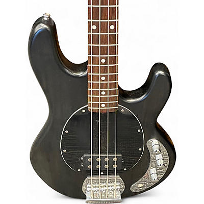 Used Sterling by Music Man Ray4 Matte Black Electric Bass Guitar