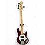 Used Sterling by Music Man Ray4 Metallic Red Electric Bass Guitar Metallic Red
