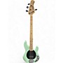 Used Sterling by Music Man Used Sterling by Music Man Ray4 Mint Green Electric Bass Guitar Mint Green