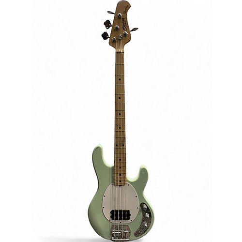 Used Sterling by Music Man Ray4 Mint Green Electric Bass Guitar Mint Green