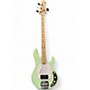 Used Sterling by Music Man Ray4 Mint Green Electric Bass Guitar Mint Green