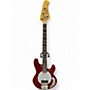 Used Sterling by Music Man Ray4 RED Electric Bass Guitar RED