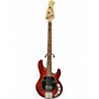 Used Sterling by Music Man Ray4 Red Electric Bass Guitar Red