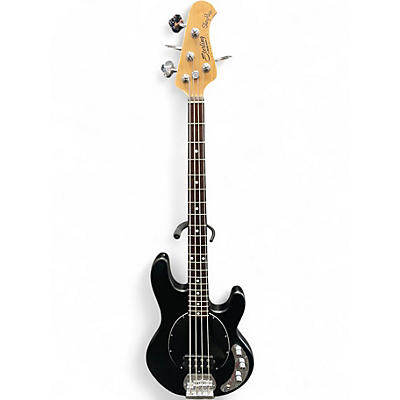 Used Sterling by Music Man Ray4 Satin Black Electric Bass Guitar