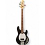 Used Sterling by Music Man Ray4 Satin Black Electric Bass Guitar Satin Black