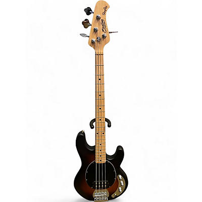 Sterling by Music Man Used Sterling by Music Man Ray4 Satin Vintage Sunburst Electric Bass Guitar