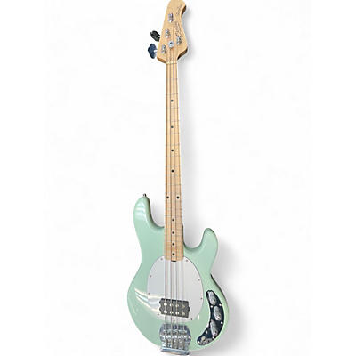 Used Sterling by Music Man Ray4 Seafoam Green Electric Bass Guitar