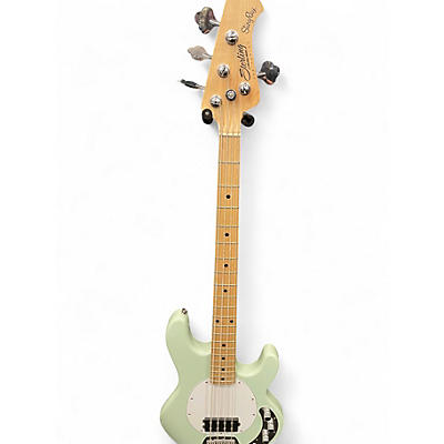 Used Sterling by Music Man Ray4 Seafoam Green Electric Bass Guitar