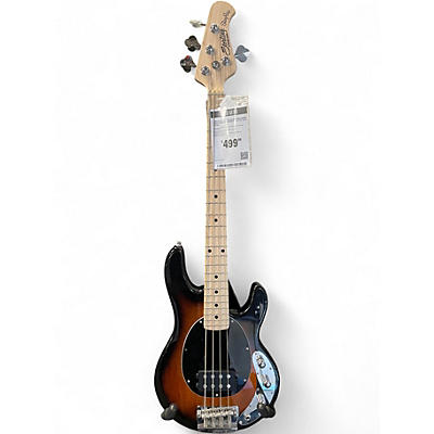 Used Sterling by Music Man Ray4 Short Scale Tobacco Sunburst Electric Bass Guitar