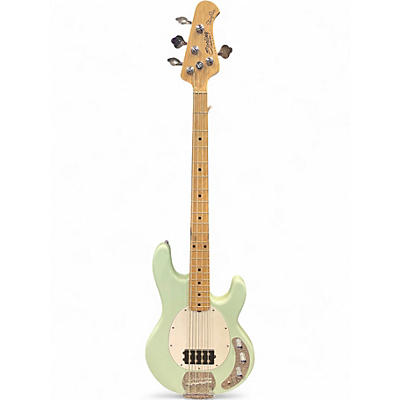 Used Sterling by Music Man Ray4 Surf Green Electric Bass Guitar