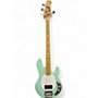 Used Sterling by Music Man Used Sterling by Music Man Ray4 Turquoise Electric Bass Guitar Turquoise