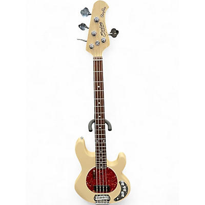 Used Sterling by Music Man Ray4 VINTAGE CREAM Electric Bass Guitar