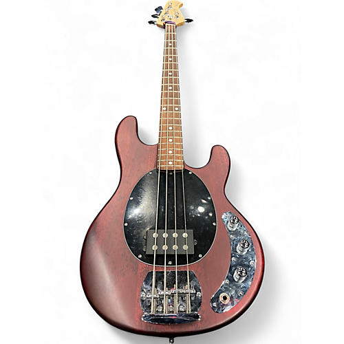 Used Sterling by Music Man Ray4 Walnut Satin Electric Bass Guitar Walnut Satin