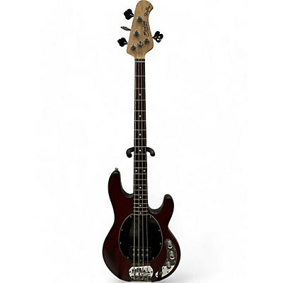 Sterling by Music Man Used Sterling by Music Man Ray4 Walnut Stain Electric Bass Guitar