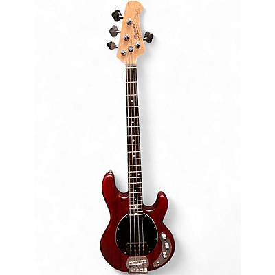 Used Sterling by Music Man Ray4 Walnut Stain Electric Bass Guitar