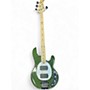 Used Sterling by Music Man Ray4 green Electric Bass Guitar green