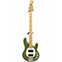 Used Sterling by Music Man Ray4 hh olive Electric Bass Guitar olive