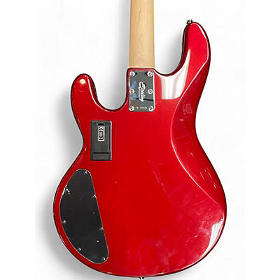 Sterling by Music Man Used Sterling by Music Man Ray4HH Candy Apple Red Electric Bass Guitar