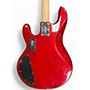 Used Sterling by Music Man Used Sterling by Music Man Ray4HH Candy Apple Red Electric Bass Guitar Candy Apple Red